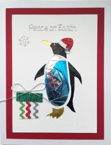 Christmas penguin